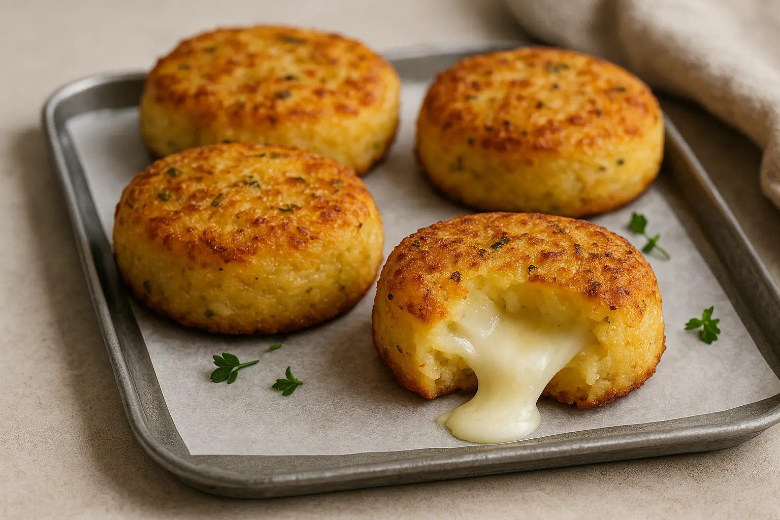 Tortini di patate in friggitrice ad aria