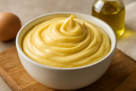 Maionese con olio d'oliva