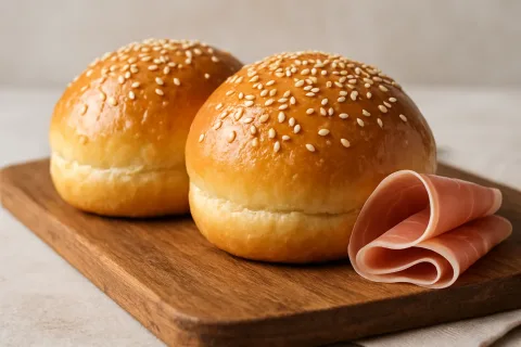 Panini in friggitrice ad aria senza lievitazione