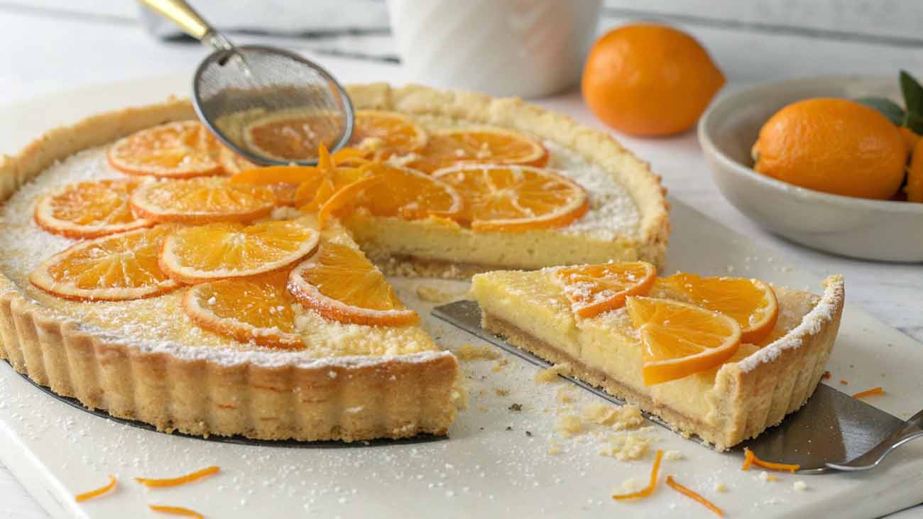 crostata agli agrumi